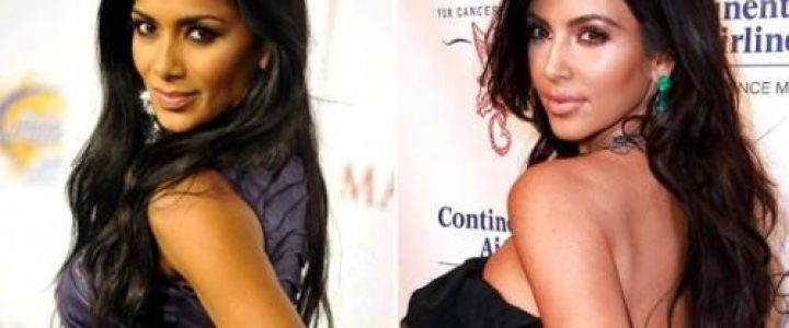 Nicole Scherzinger and Kim Kardashian